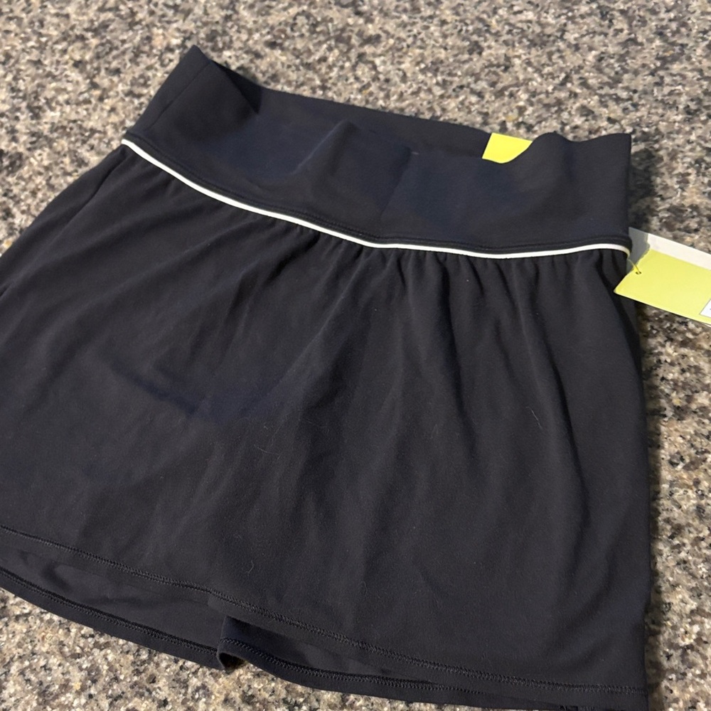 All in Motion Performance Skort with White Piping